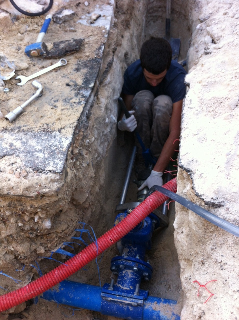 installation nouvel hydrants